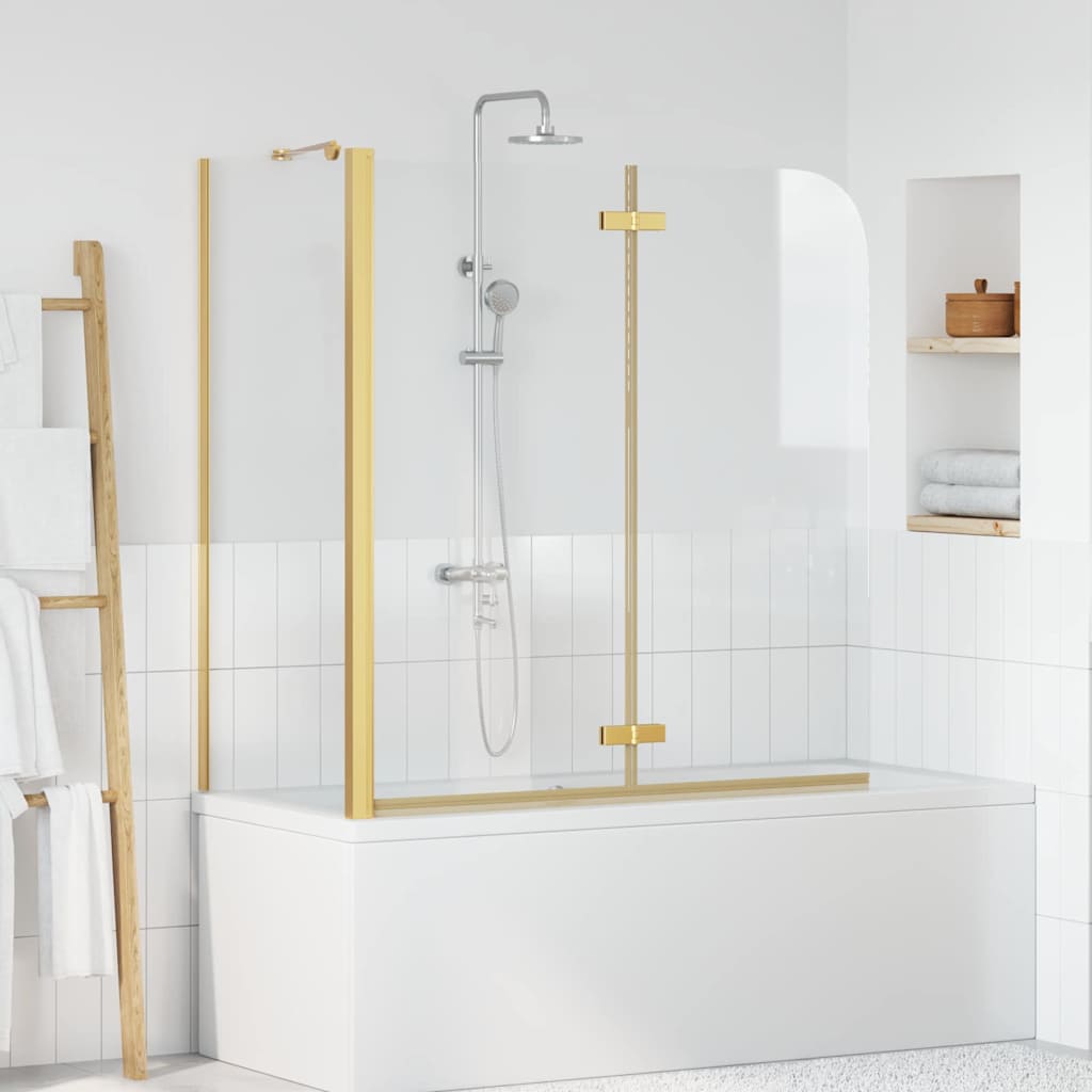Enclosure de Ducha Manual Dorado 120 x 68 x 130 cm