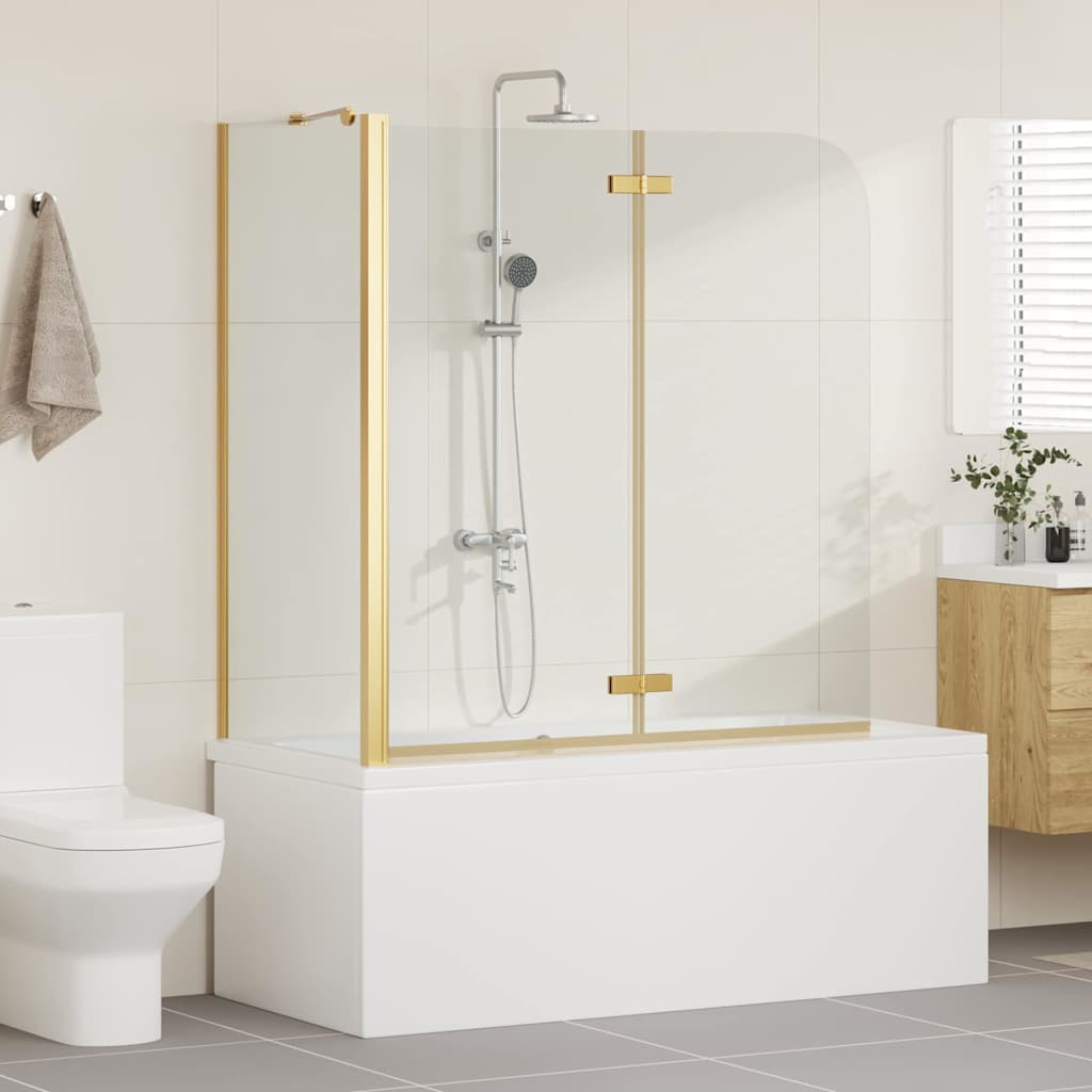 Enclosure de Ducha Manual Dorado 120 x 68 x 130 cm