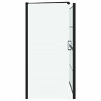 Pantalla de ducha de baño 100 x 68 x 128 cm vidrio templado