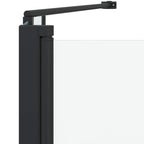 Enclosure para baño Geométrico Manual Negro 120 x 67 x 129 cm