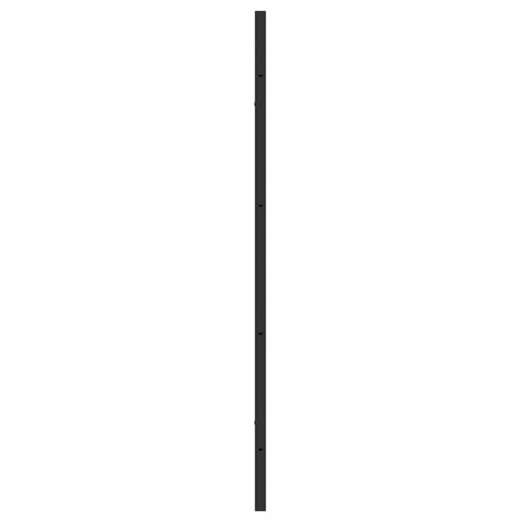 Pantalla de ducha de baño Negro 68 x 130 cm Vidrio templado