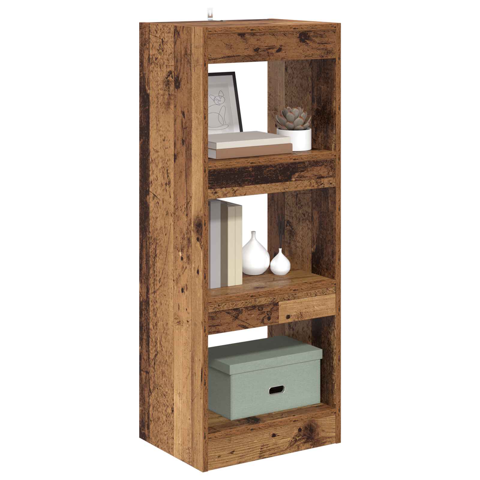 Estantería para libros Madera vieja 40 x 30 x 103 cm