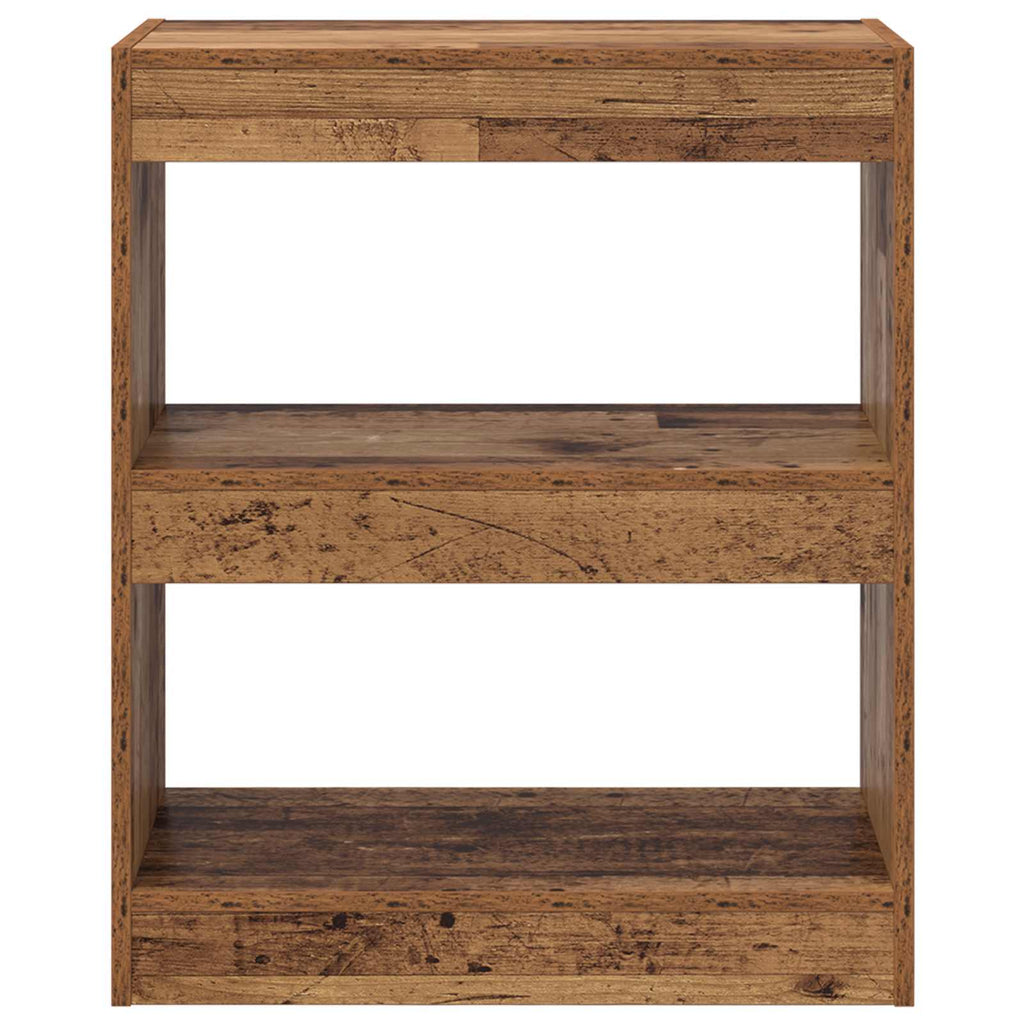 Librería Madera vieja 60 x 30 x 72 cm Madera de ingeniería