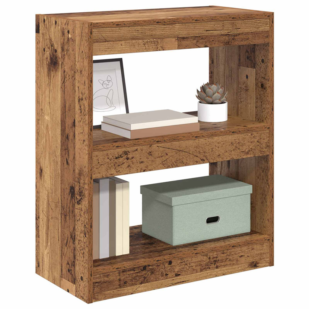 Librería Madera vieja 60 x 30 x 72 cm Madera de ingeniería