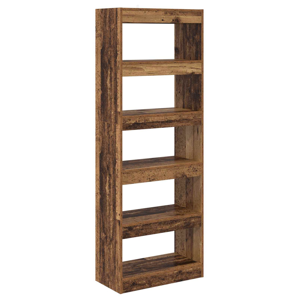 Estantería para libros Madera vieja 60 x 30 x 166 cm
