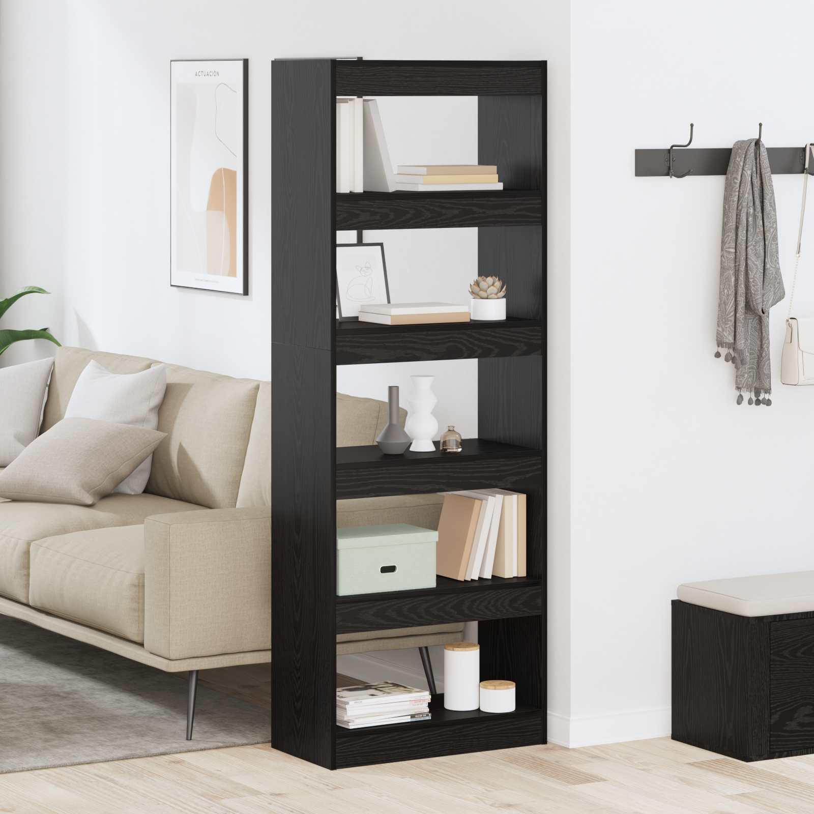 Estantería para libros Madera vieja 60 x 30 x 166 cm