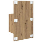 Armario de Noche 2 pcs Roble artesanal 50 x 32.5 x 80cm