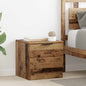 Mueble cama con cajón 2 pcs Madera vieja 40 x 39 x 40cm