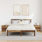 Mueble cama con cajón 2 pcs Madera vieja 40 x 39 x 40cm
