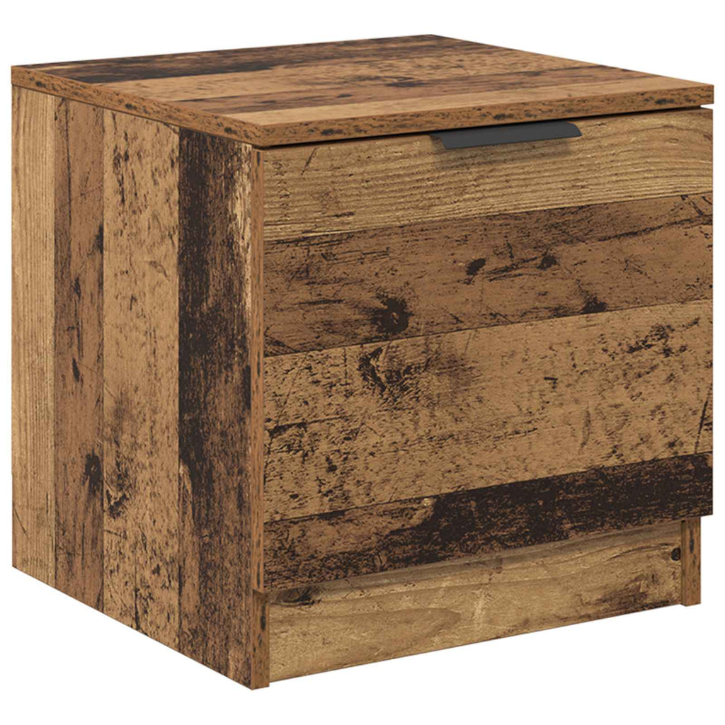 Mueble cama con cajón 2 pcs Madera vieja 40 x 39 x 40cm