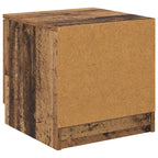 Mueble cama con cajón 2 pcs Madera vieja 40 x 39 x 40cm