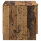 Mueble cama con cajón 2 pcs Madera vieja 40 x 39 x 40cm