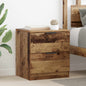 Armario de Noche 2 pcs Madera vieja 40 x 40 x 30 cm