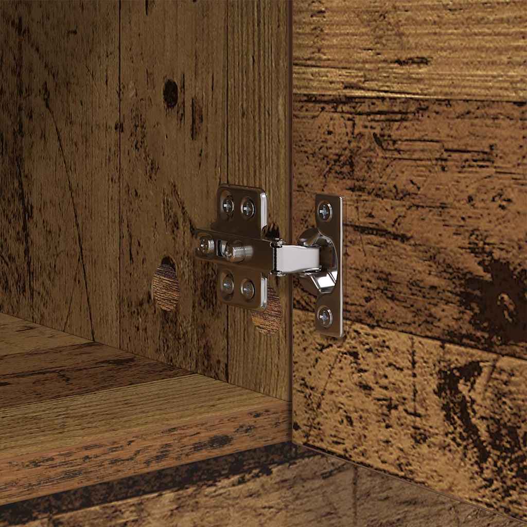 Mesa de Café con cajón Madera envejecida 102 x 50 x 36cm