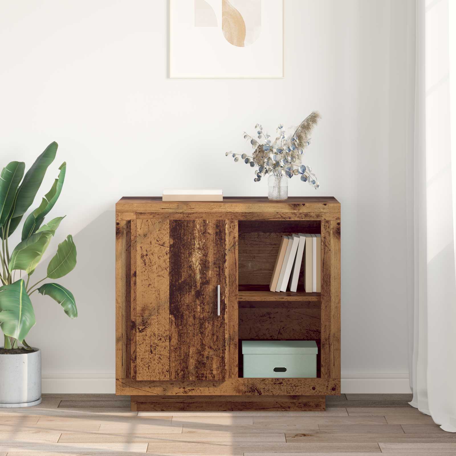 Aparador Madera vieja 80 x 40 x 75 cm Madera de ingeniería