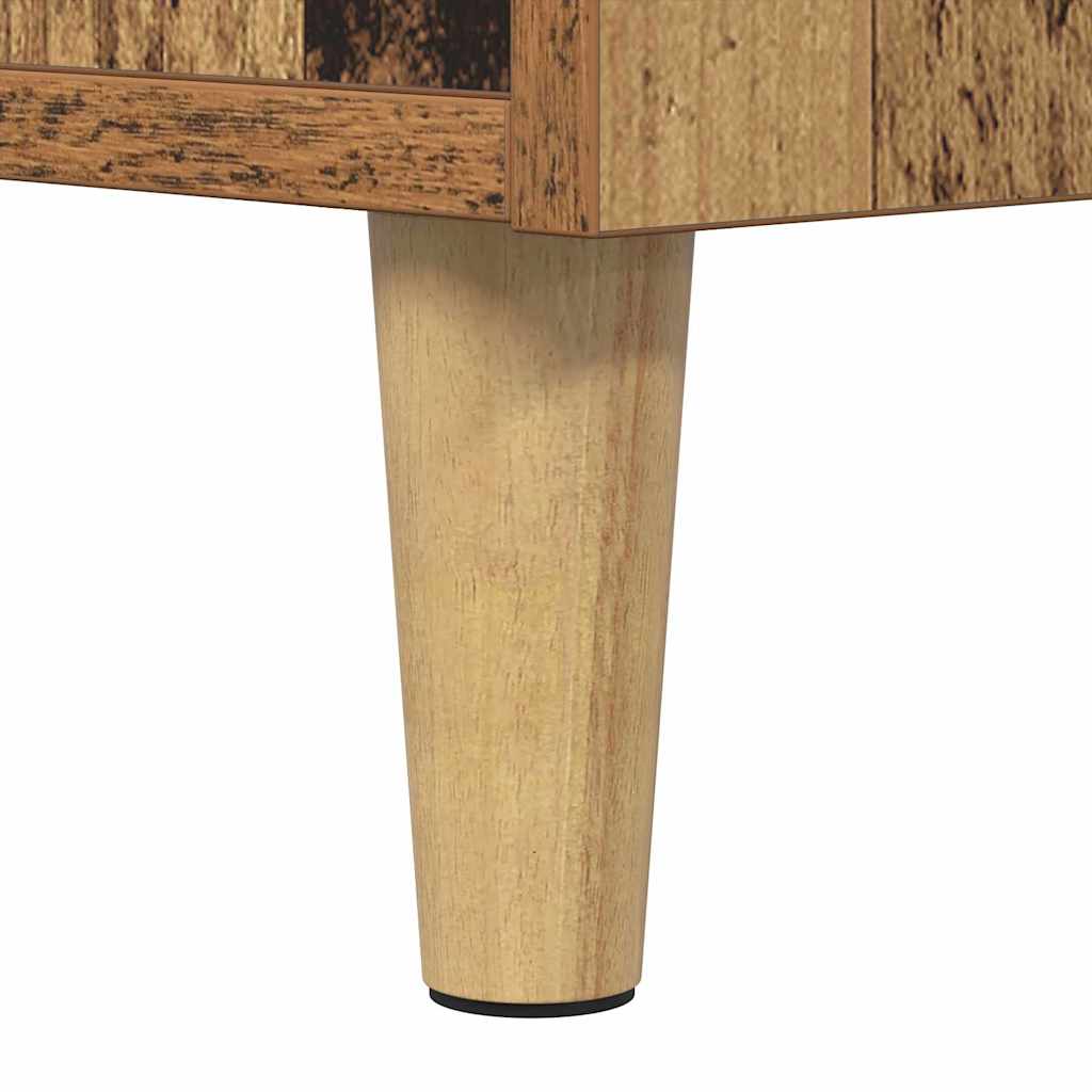 Mueble cama con cajón 2 pcs Madera vieja 40 x 35 x 47.5cm