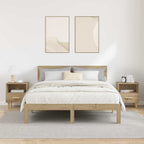 Armario de Noche 2 pcs Roble artesanal 40 x 35 x 47 cm