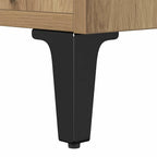 Armario de Noche 2 pcs Roble artesanal 40 x 35 x 47,5 cm