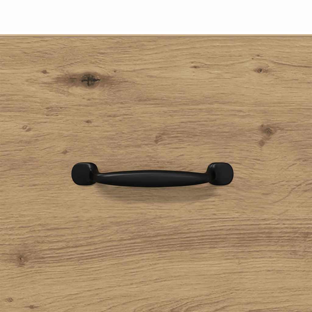 Armario de Noche 2 pcs Roble artesanal 40 x 35 x 47,5 cm