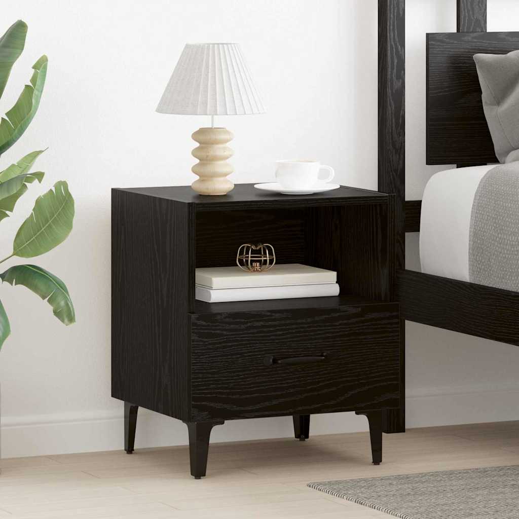 Armario de Noche 2 pcs Roble artesanal 40 x 35 x 47,5 cm