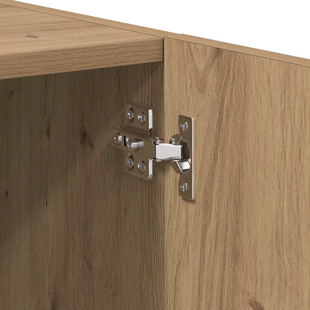 Armario de Noche 2 pcs Roble artesanal 40 x 40 x 50 cm