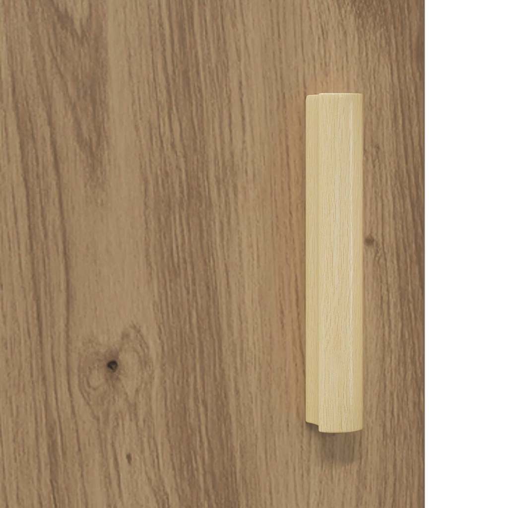 Armario de Noche 2 pcs Roble artesanal 40 x 40 x 50 cm