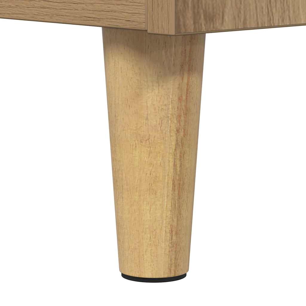 Armario de Noche 2 pcs Roble artesanal 40 x 40 x 50 cm