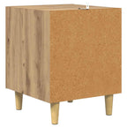 Armario de Noche 2 pcs Roble artesanal 40 x 40 x 50 cm