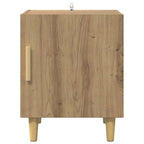 Armario de Noche 2 pcs Roble artesanal 40 x 40 x 50 cm
