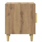 Armario de Noche 2 pcs Roble artesanal 40 x 40 x 50 cm