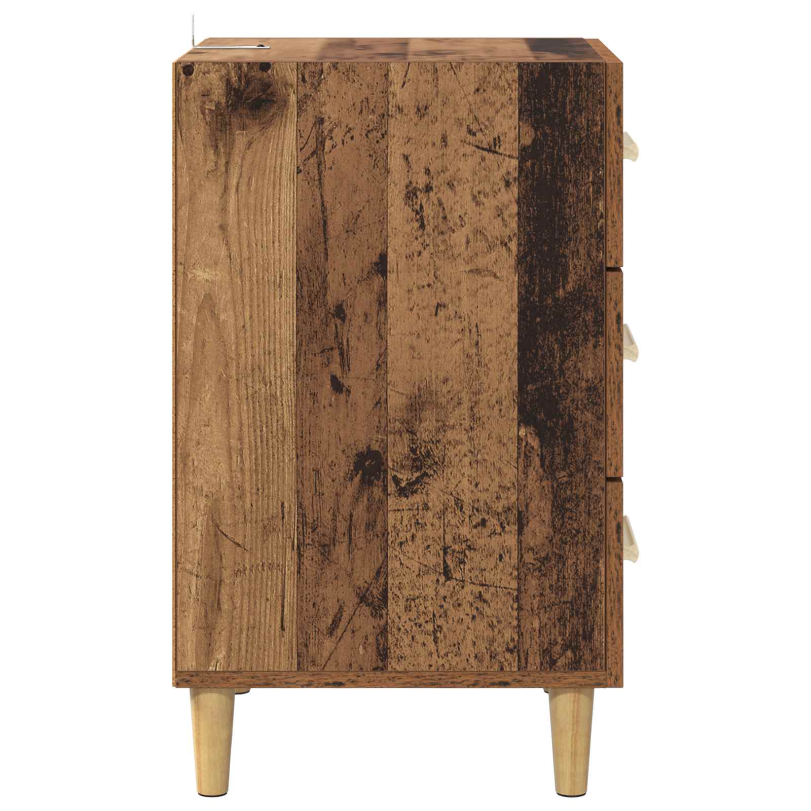 Armario de Noche Madera vieja 40 x 40 x 66 cm