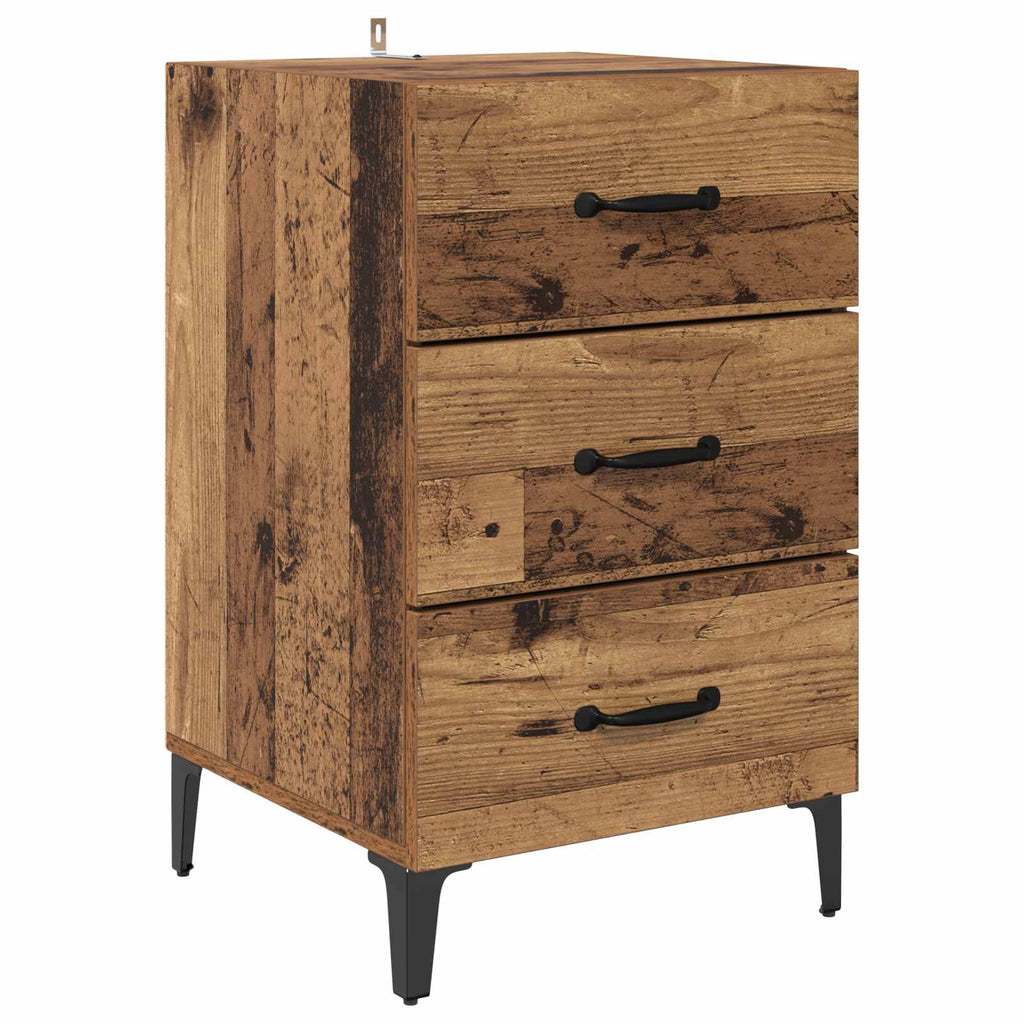Armario de Noche Madera vieja 40 x 40.5 x 66 cm