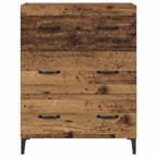 Vitrina con cajón Madera vieja 69,5 x 34 x 90 cm