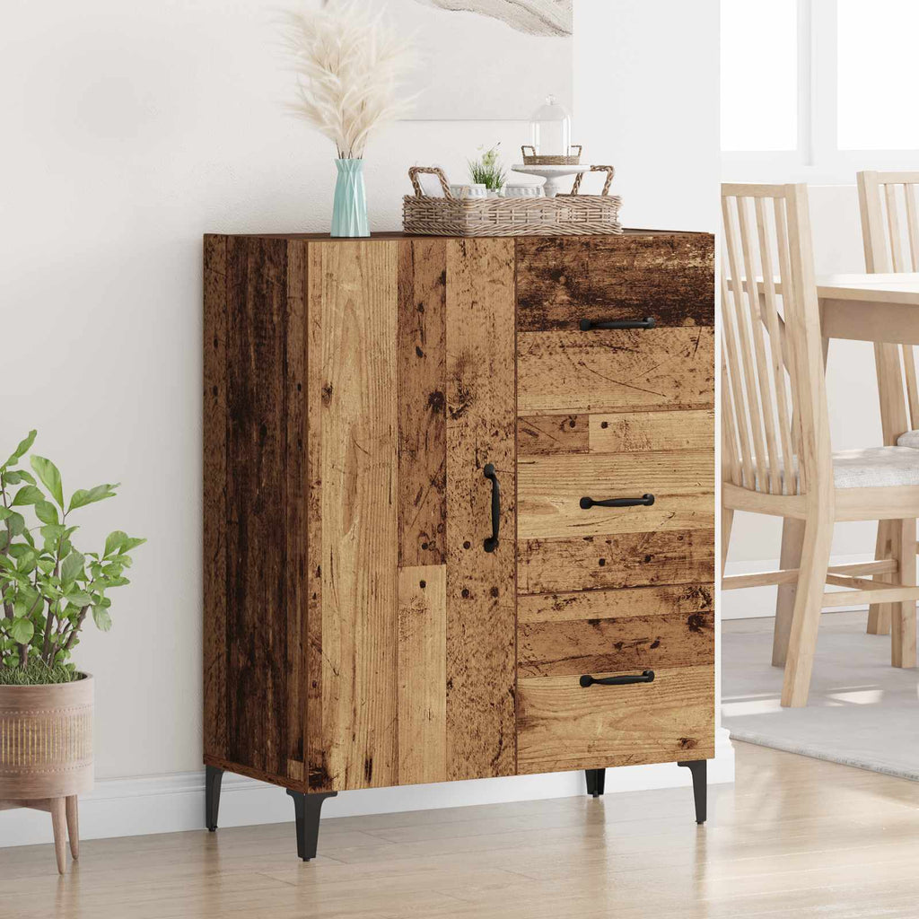 Aparador Madera vieja 69,5 x 34 x 90 cm Madera de ingeniería
