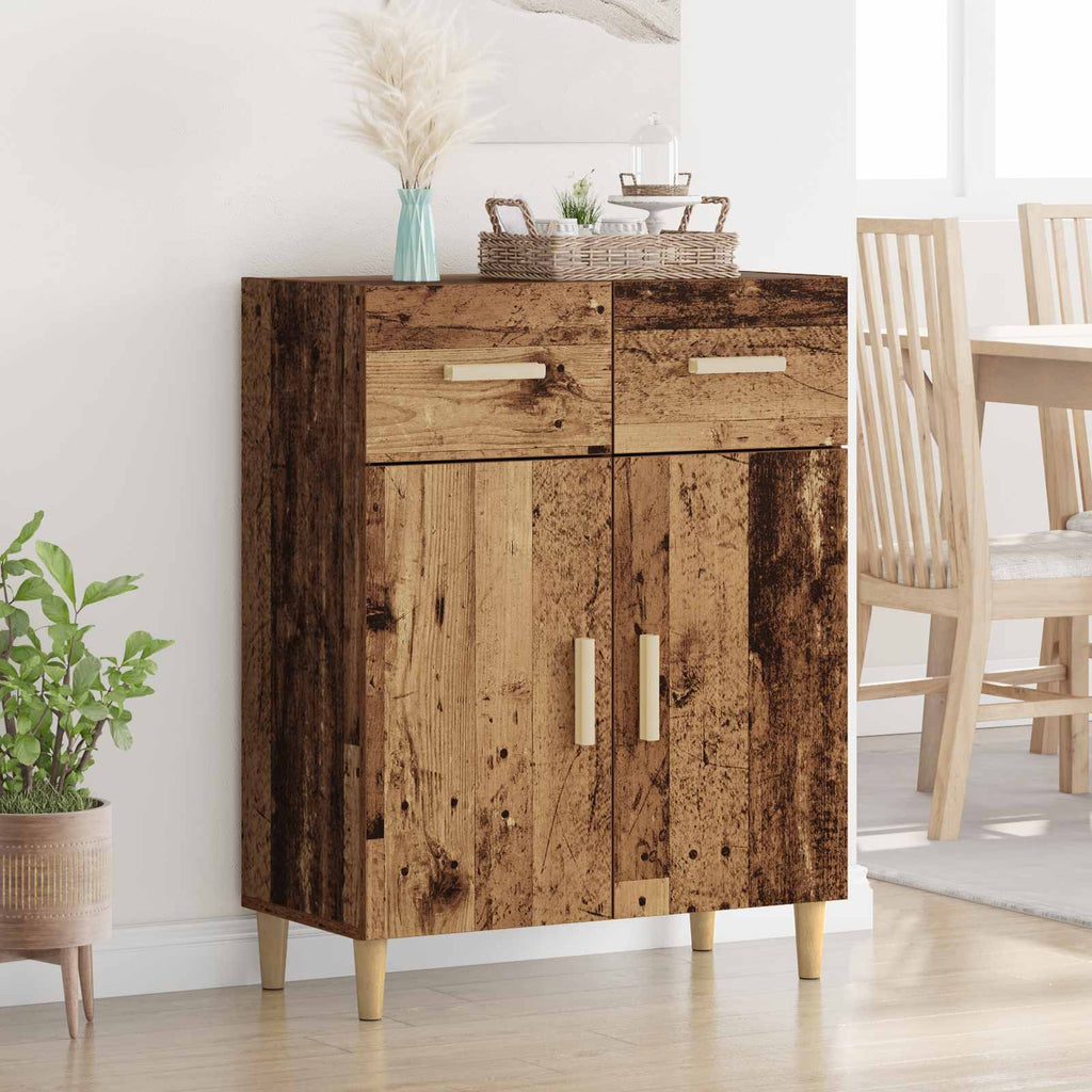 Vitrina Madera vieja 34 x 69.5 x 89 cm Madera contrachapada