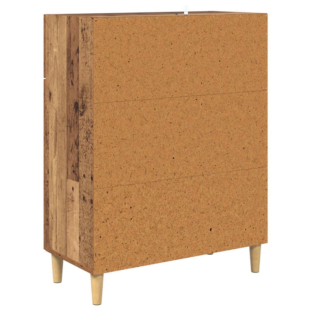 Vitrina Madera vieja 34 x 69.5 x 89 cm Madera contrachapada