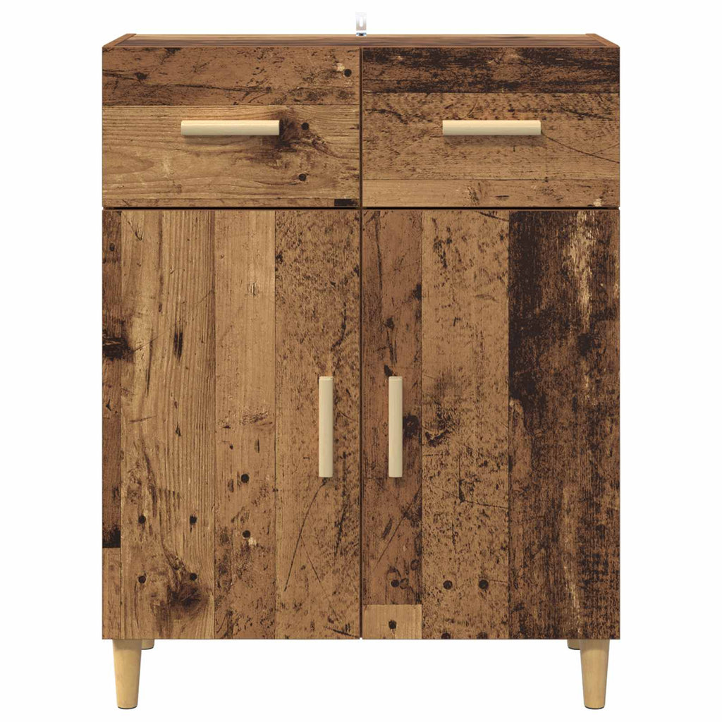 Vitrina Madera vieja 34 x 69.5 x 89 cm Madera contrachapada