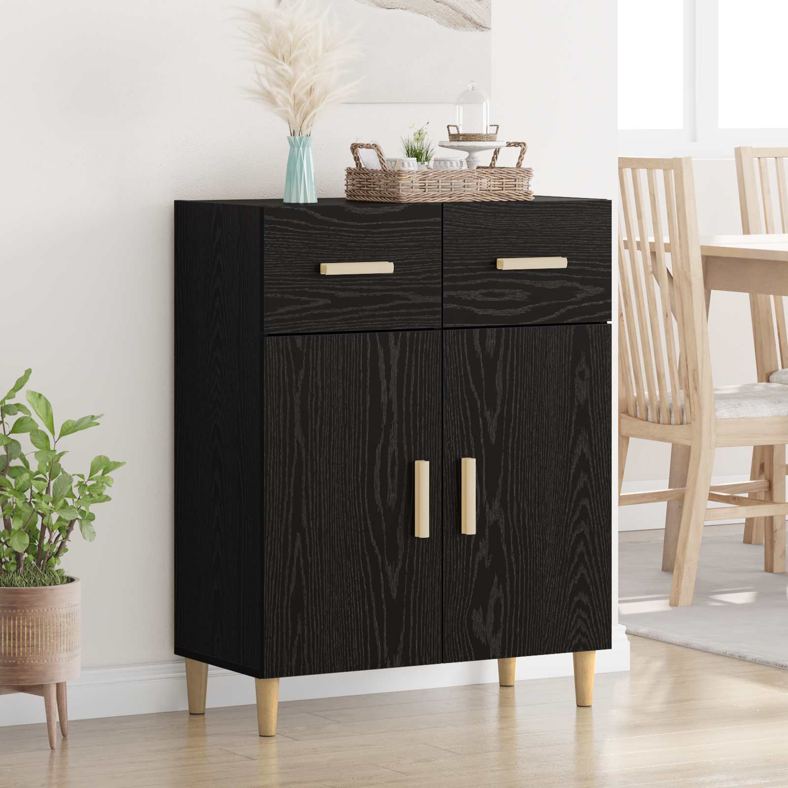 Vitrina Madera vieja 34 x 69.5 x 89 cm Madera contrachapada