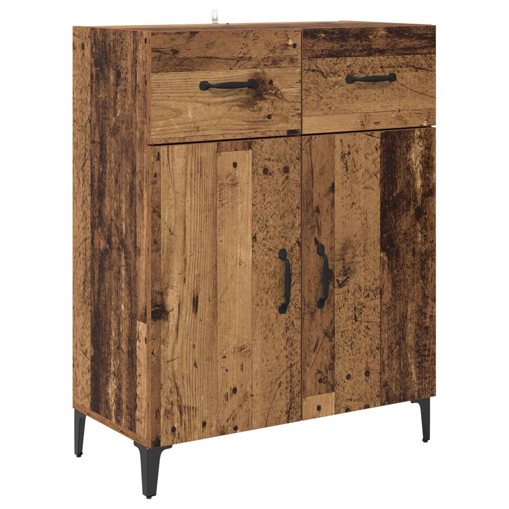 Aparador Madera vieja 69,5 x 34 x 90 cm Madera de ingeniería