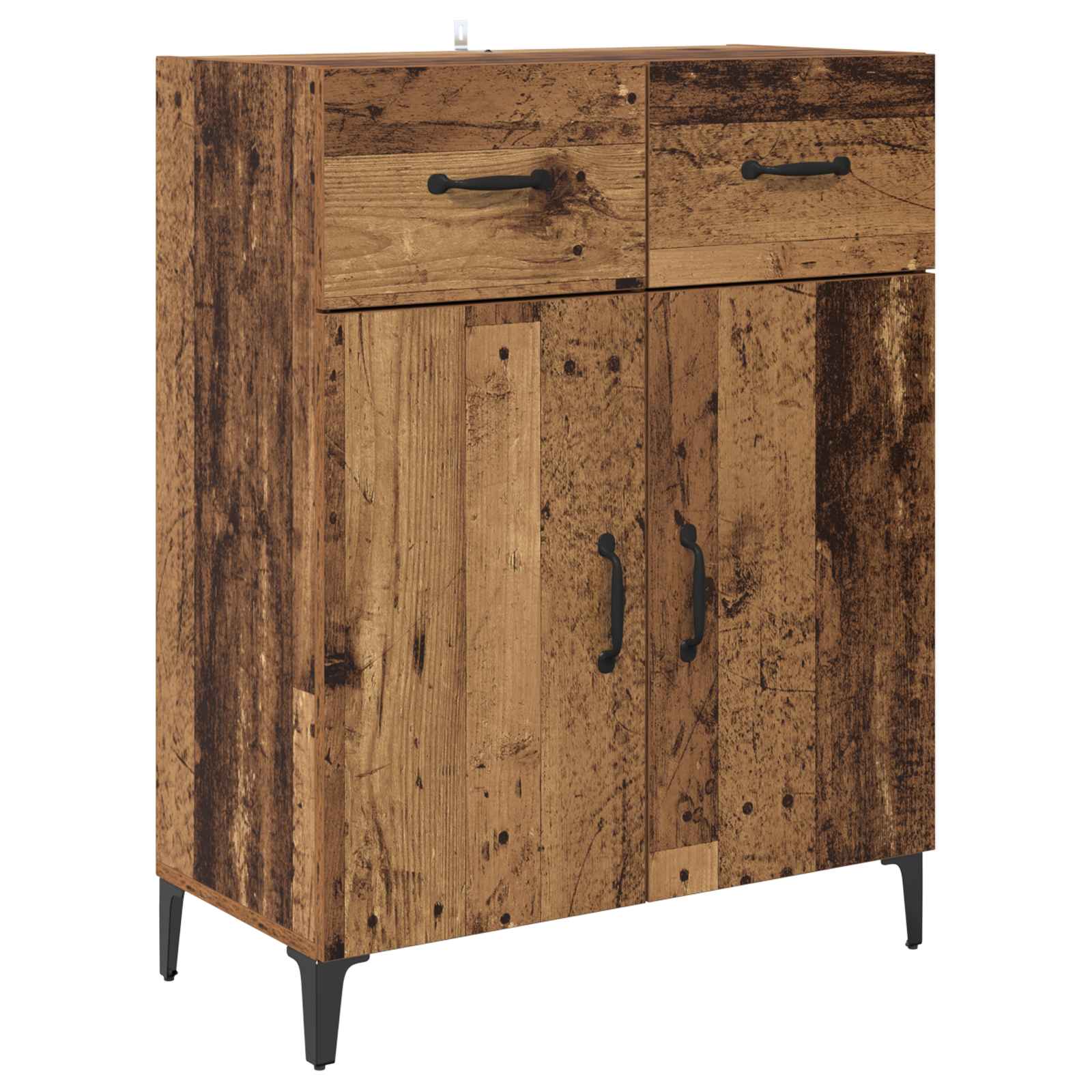 Aparador Madera vieja 69,5 x 34 x 90 cm Madera de ingeniería