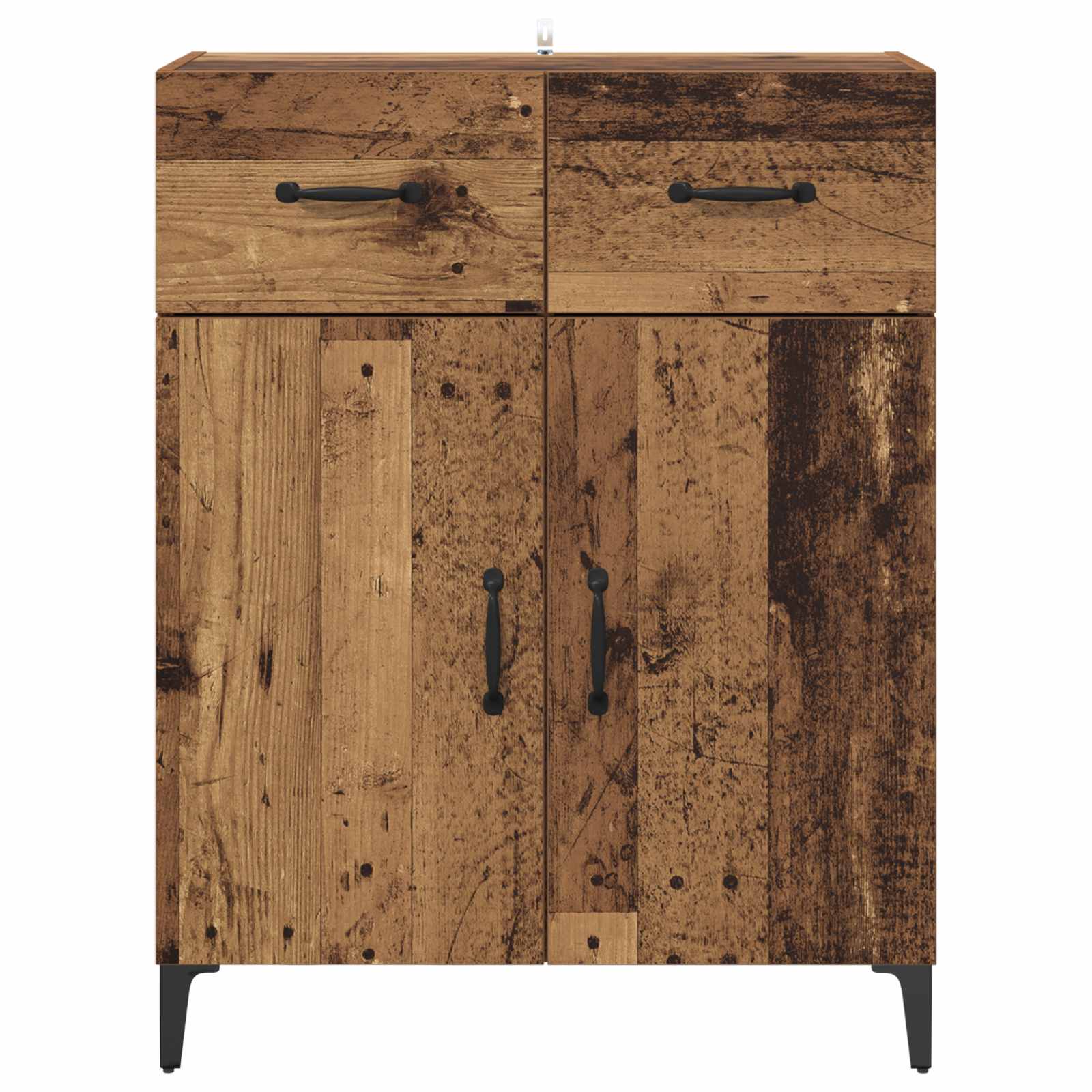 Aparador Madera vieja 69,5 x 34 x 90 cm Madera de ingeniería