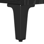 Vitrina Roble negro 34 x 90 x 80 cm Madera contrachapada