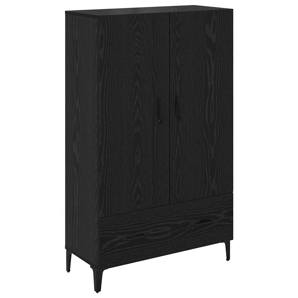 Alacena con cajón Roble Negro 70 x 31 x 115 cm
