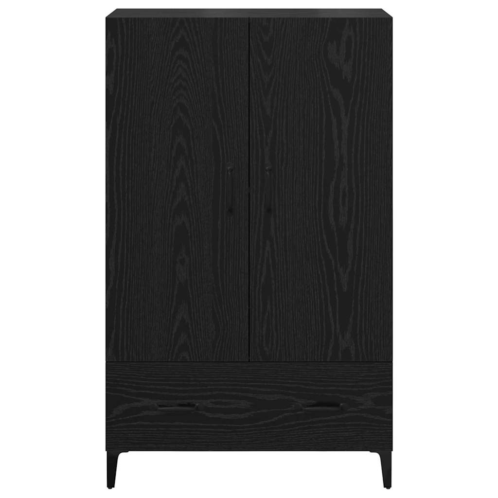 Alacena con cajón Roble Negro 70 x 31 x 115 cm
