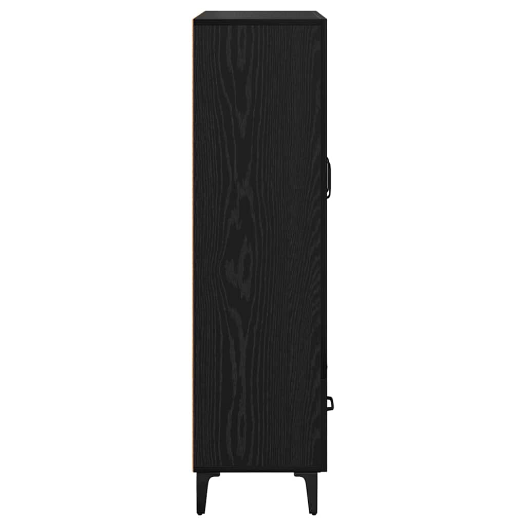Alacena con cajón Roble Negro 70 x 31 x 115 cm