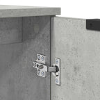 Gabinete de Baño con puerta Gris Concreto 64,5 x 33,5 x 59 cm