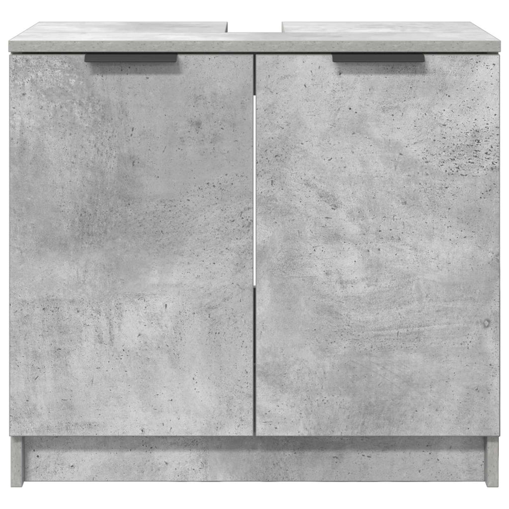 Gabinete de Baño con puerta Gris Concreto 64,5 x 33,5 x 59 cm