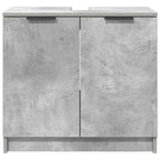 Gabinete de Baño con puerta Gris Concreto 64,5 x 33,5 x 59 cm