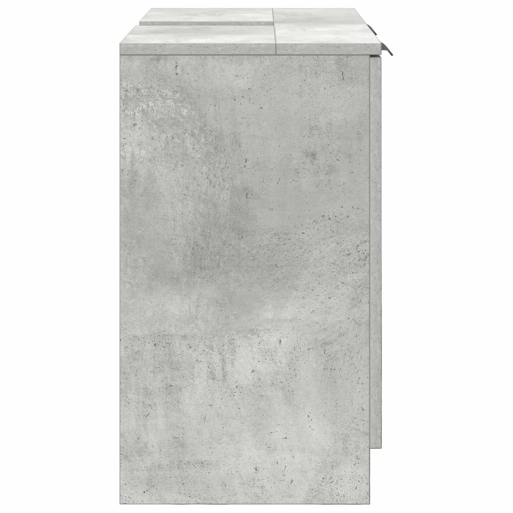 Gabinete de Baño con puerta Gris Concreto 64,5 x 33,5 x 59 cm