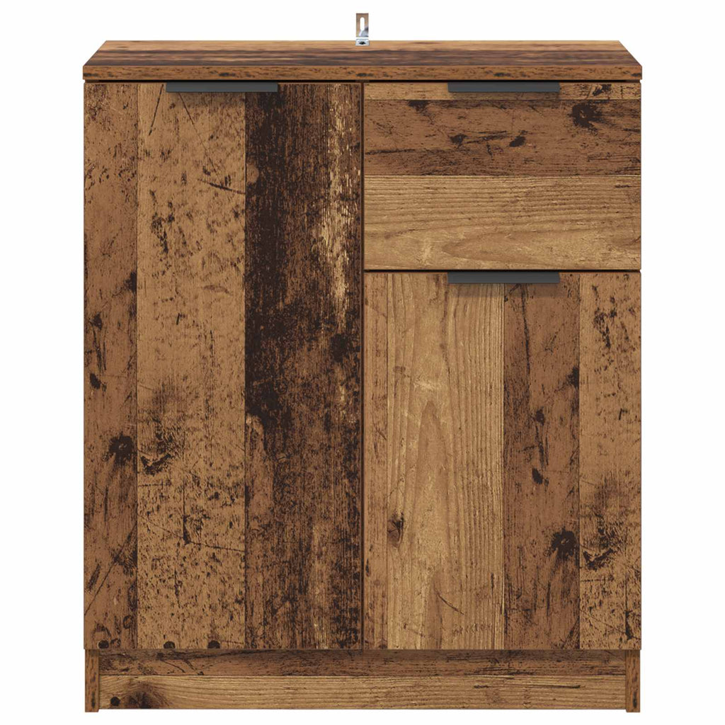 Aparador Madera vieja 60 x 30 x 70 cm Madera de ingeniería